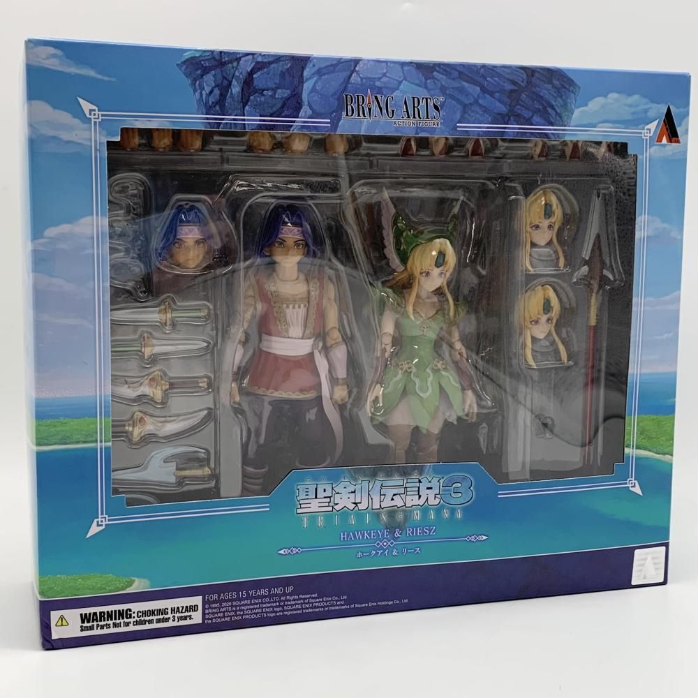 スクウェア エニックス スクエニ 聖剣伝説3 トライアルズ オブ マナ BRING ARTS ブリングアーツ ホークアイ＆リース 17