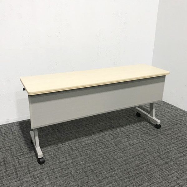 会議テーブル フラップ式 KT-900 幕板付 コクヨ プレーン