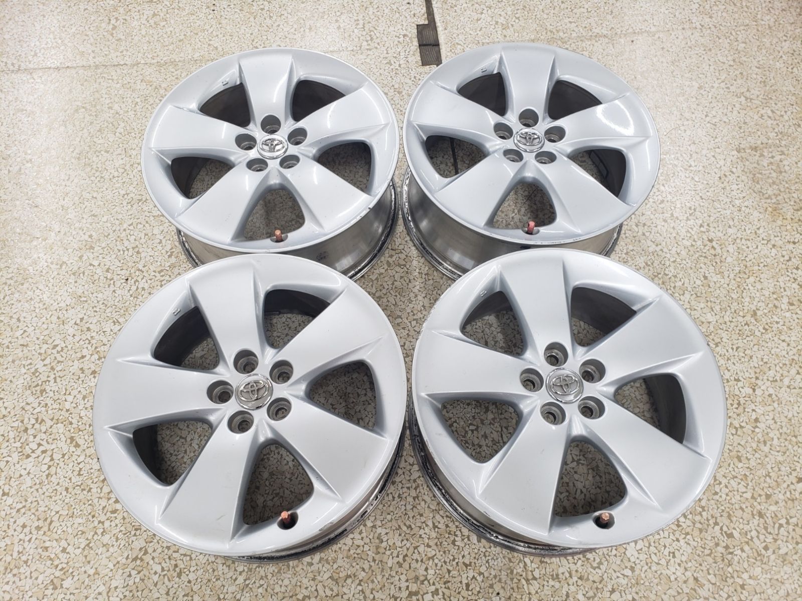 ◎傷少 外したて 個人宅OK トヨタ ZVW30 プリウス ツーリング 純正 17in 7J 50 PCD100|5H 54φ 86 50プリウス カローラスポーツ