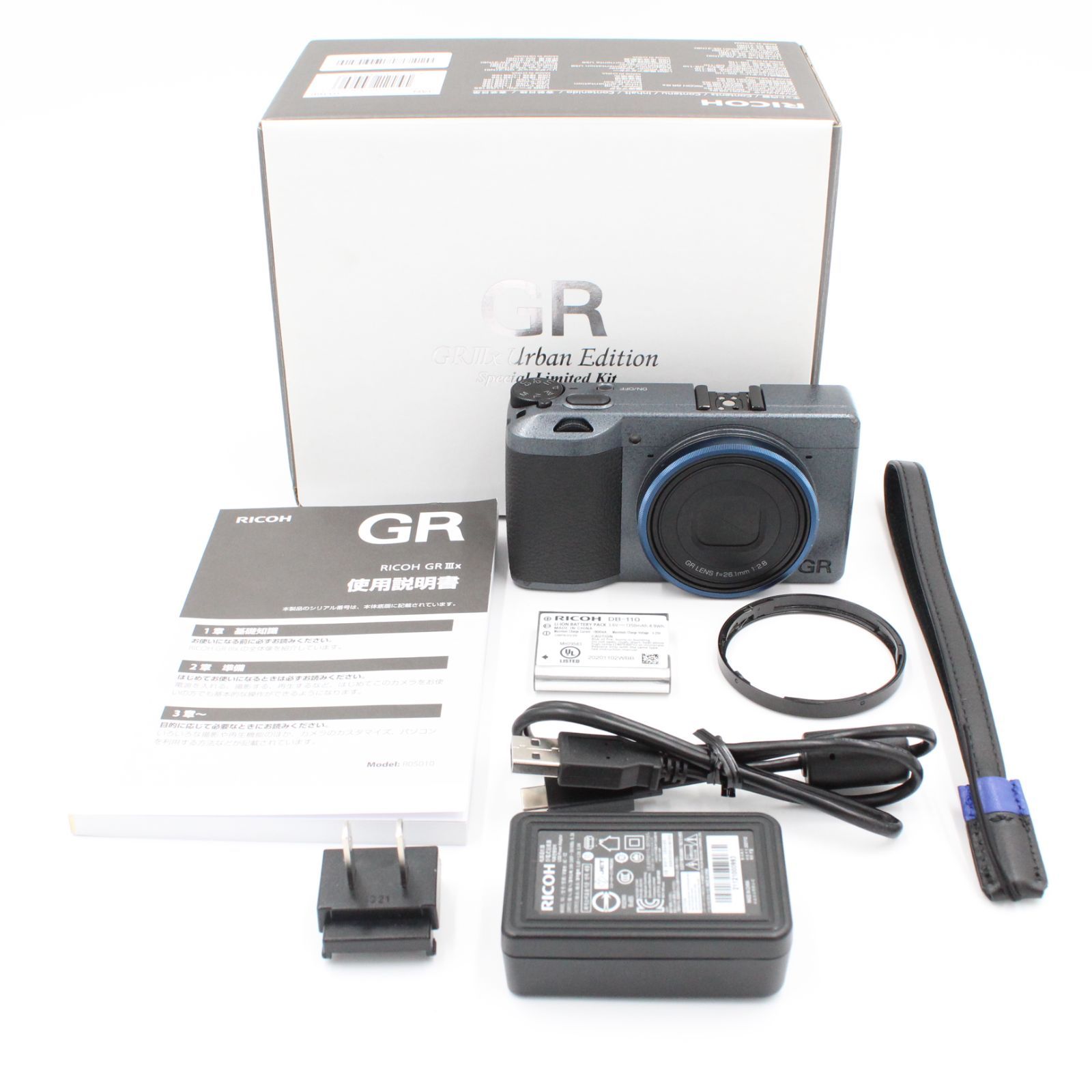 ショット数1463回、元箱付き。☆美品☆ RICOH リコー GR IIIx Urban