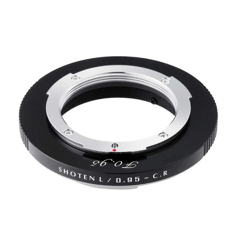 送料無料 ♥ 未開梱 SHOTEN SHOTEN マウントアダプター L095-CR CANON 50mm F0.95 バヨネット式 | L39マウントレンズ → キヤノンRFマウント変換 L095-CR
