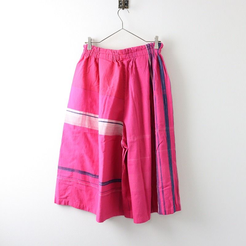 美品 タマキニイメ tamakiniime 玉木新雌 コットン wide pants