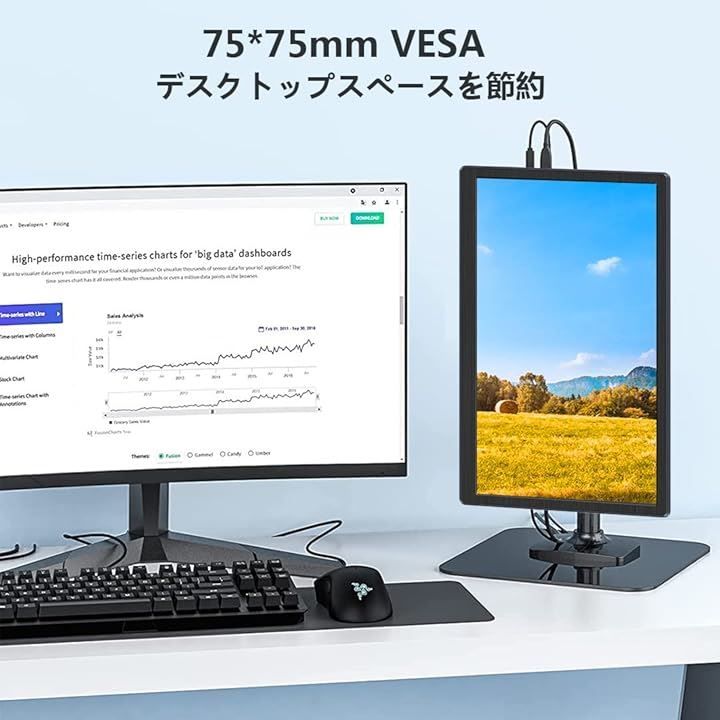 モバイルモニター13.3インチタッチ