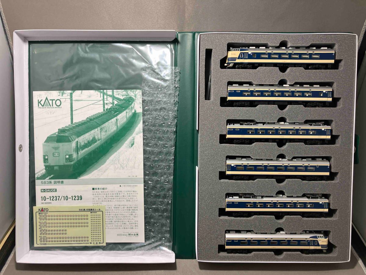 583系はくつる　6両　kato ライト点灯動力動作確認済 KATO 583系 基本6両買うか～．．[鉄道模型] | 重単5175 ～鉄道