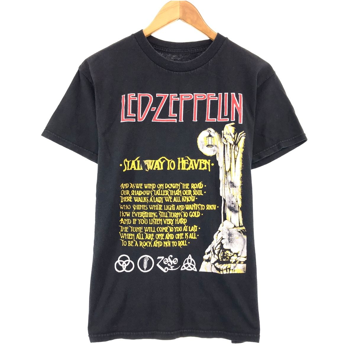 古着 LED ZEPPELIN レッドツェッペリン バンドTシャツ バンT メンズM/eaa413919