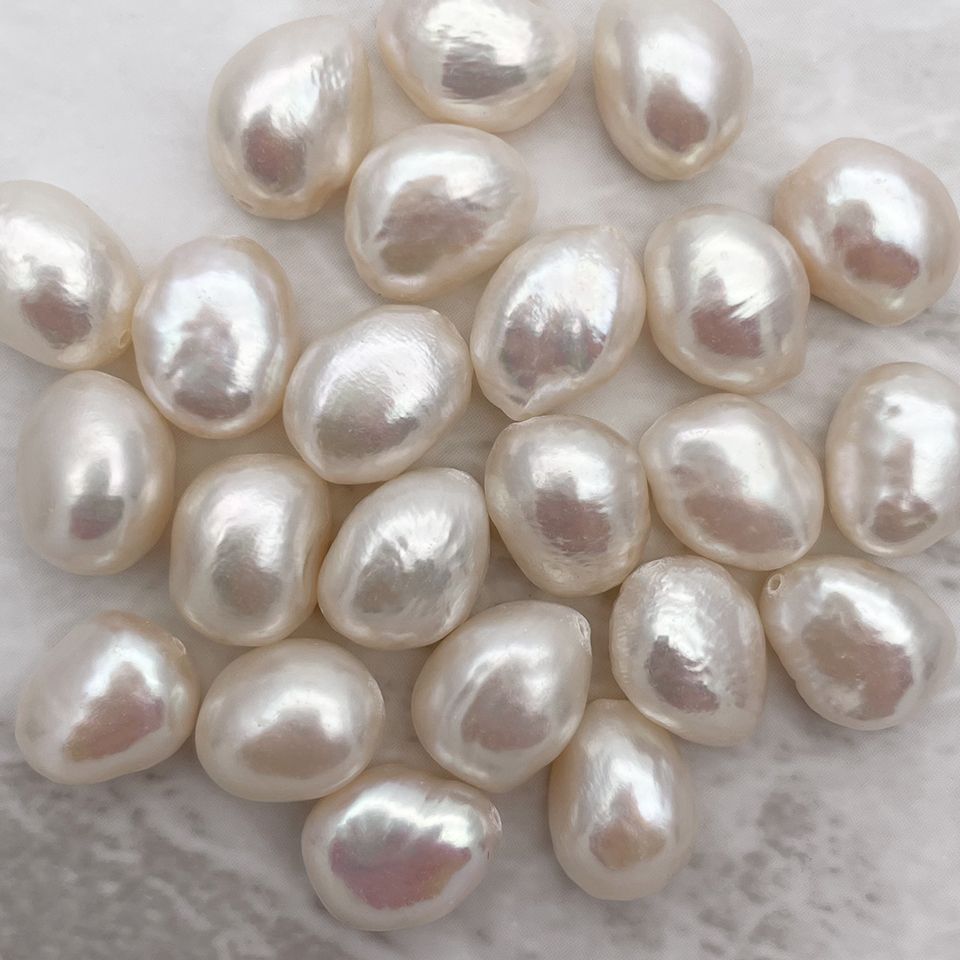 高品質バロック淡水パール 大粒 3粒 【縦:11mm~12mm/横:9mm~10mm 高品質バロック淡水パール 大粒 3粒 【縦:11mm~12mm/横:9mm~10mm