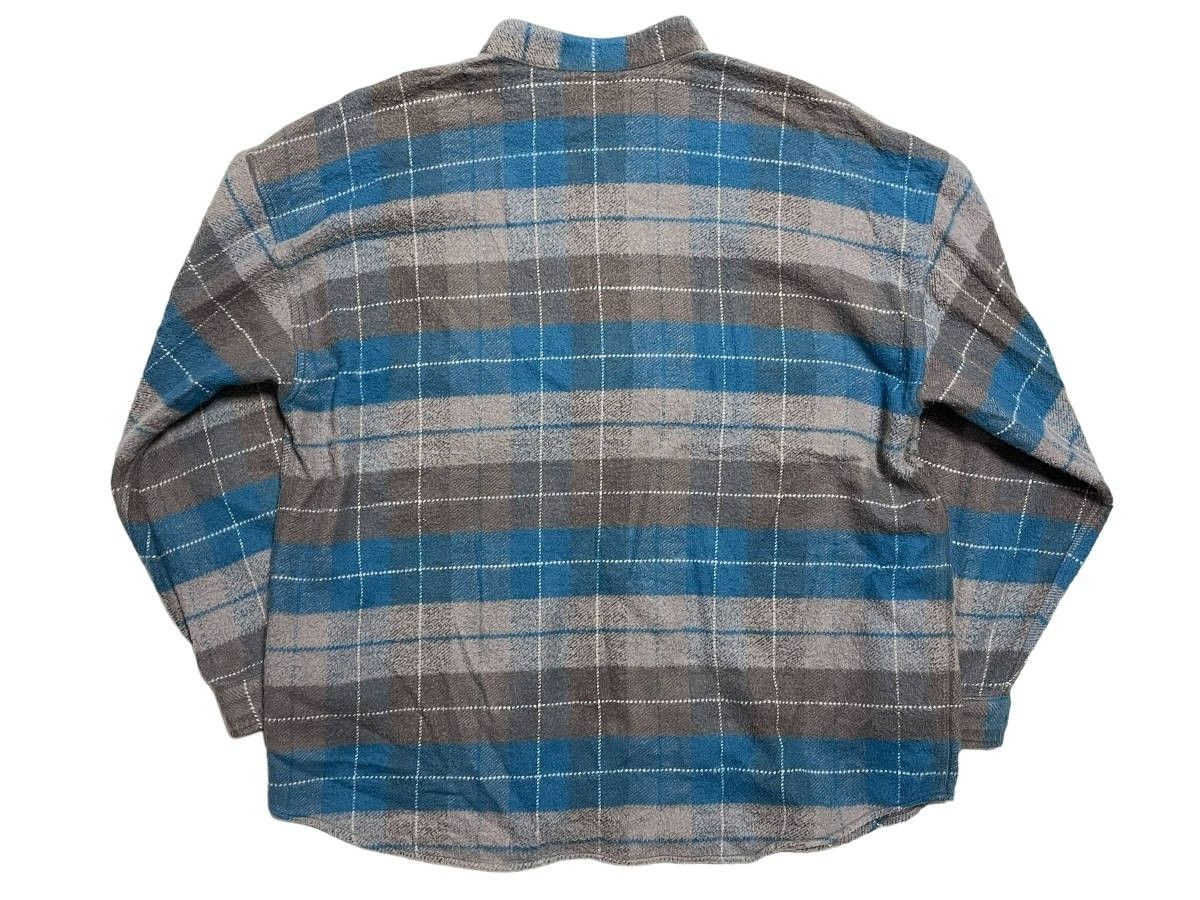 XL 20aw TENDERLOIN テンダーロイン STAND FLANNEL CHECK SHT スタンド フランネル チェック シャツ