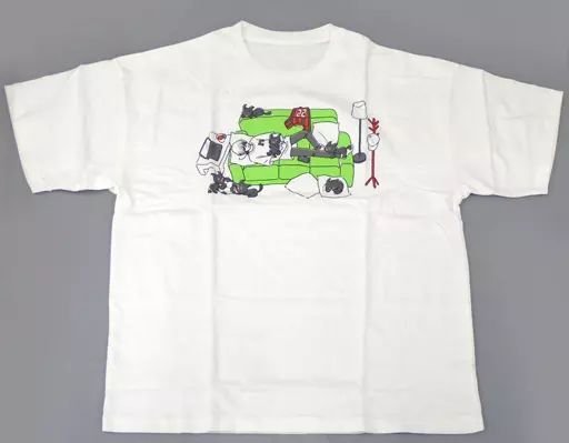 中古】Tシャツ キヨ キヨ猫Tシャツ ホワイト メンズサイズ 「『LEVEL.5
