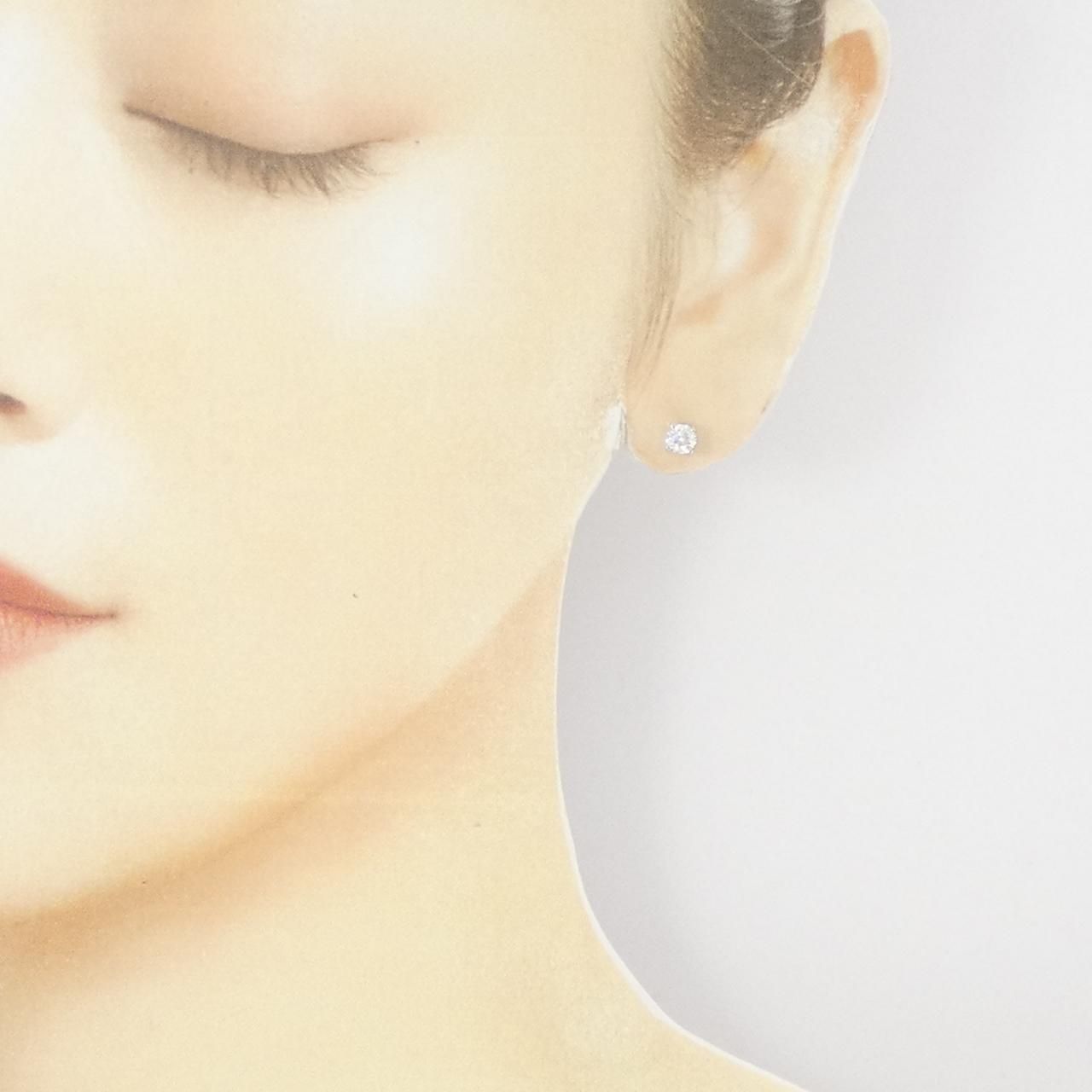 ティファニー ソリティア ピアス 0.25CT H VS1 EXT 片耳 - メルカリ 