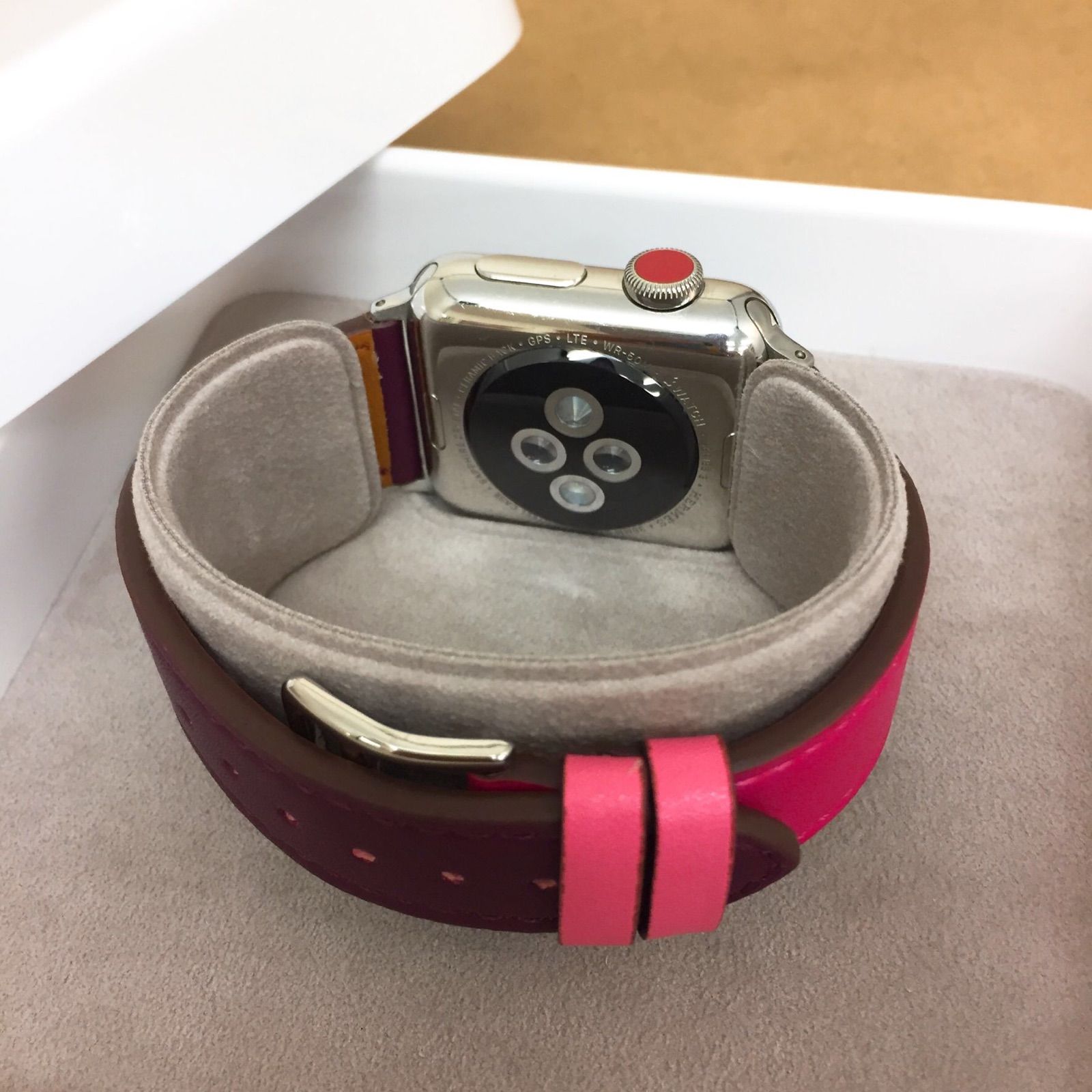 Apple Watch HERMES series3 アップルウォッチセルラーメンズ