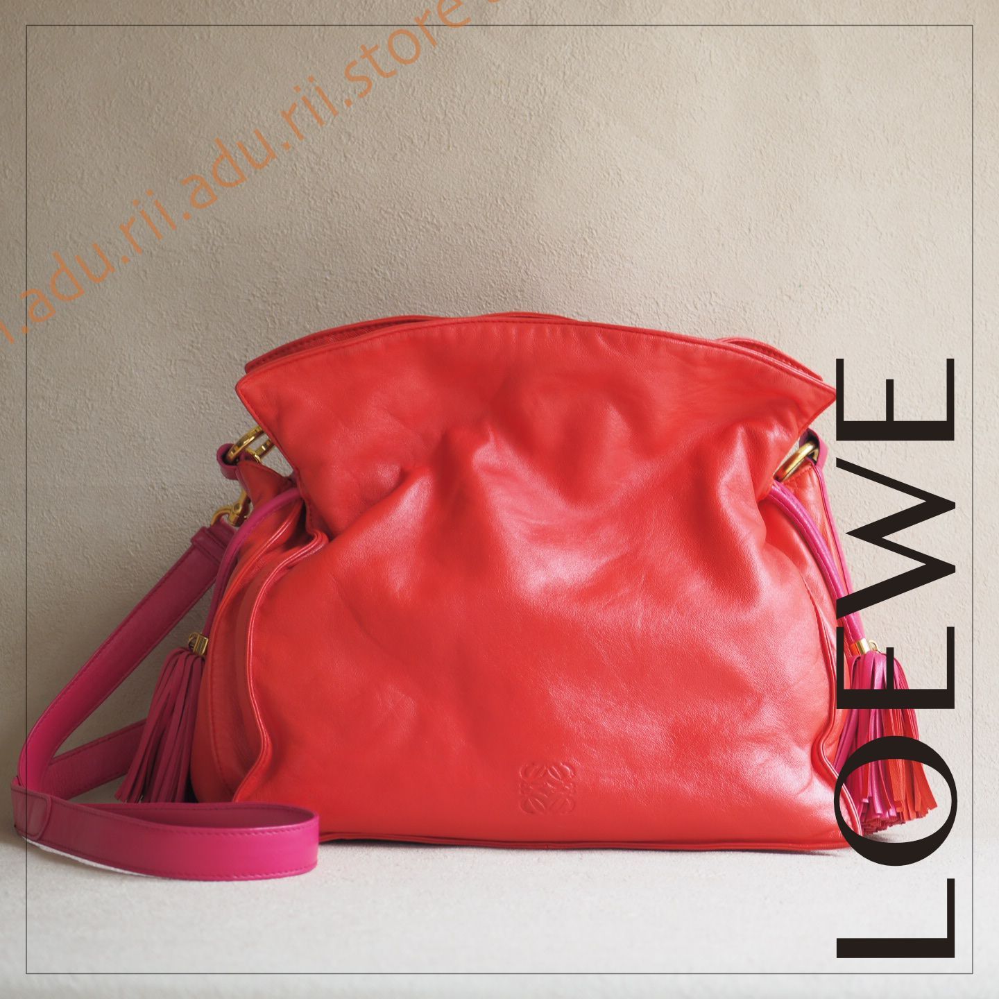 限定カラー☆ ロエベ LOEWE フラメンコ28 2way ショルダーバッグ 