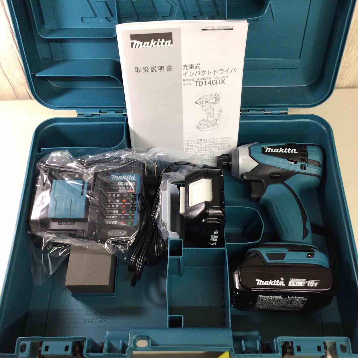 ♥品 マキタ makita コードレス インパクトドライバー TD146DWHX フルセット インパクト 純正 純正品 充電式 18V 戸田店