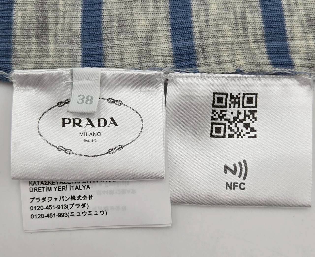 クルーネックセーター ボーダー