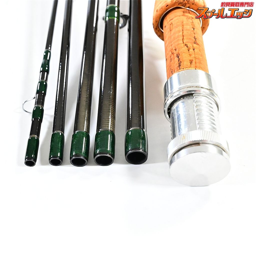 アキスコ GF908-6 9.0ft 8 6ピース 仕舞50cm パックロッド フライロッド AXISCO ヤマメ イワナ K_092 v43417