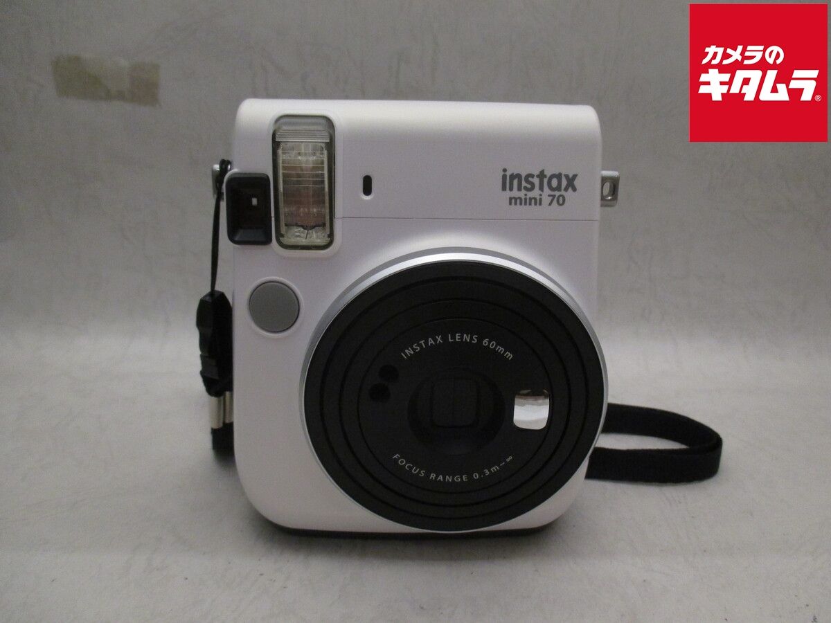 フジフイルム インスタントカメラ instax mini 70 チェキ ホワイト