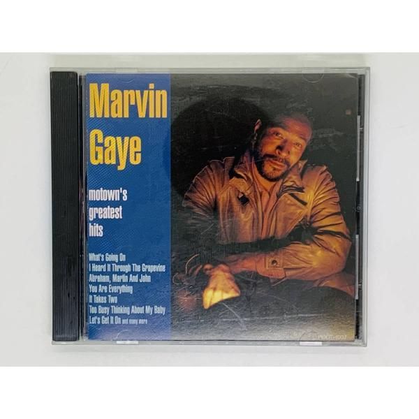 CD MARVIN GAYE / MOTOWN'S GREATEST HITS / マーヴィン・ゲイ / LET'S GET IT ON CAN I  GET A WITNESS アルバム Y21