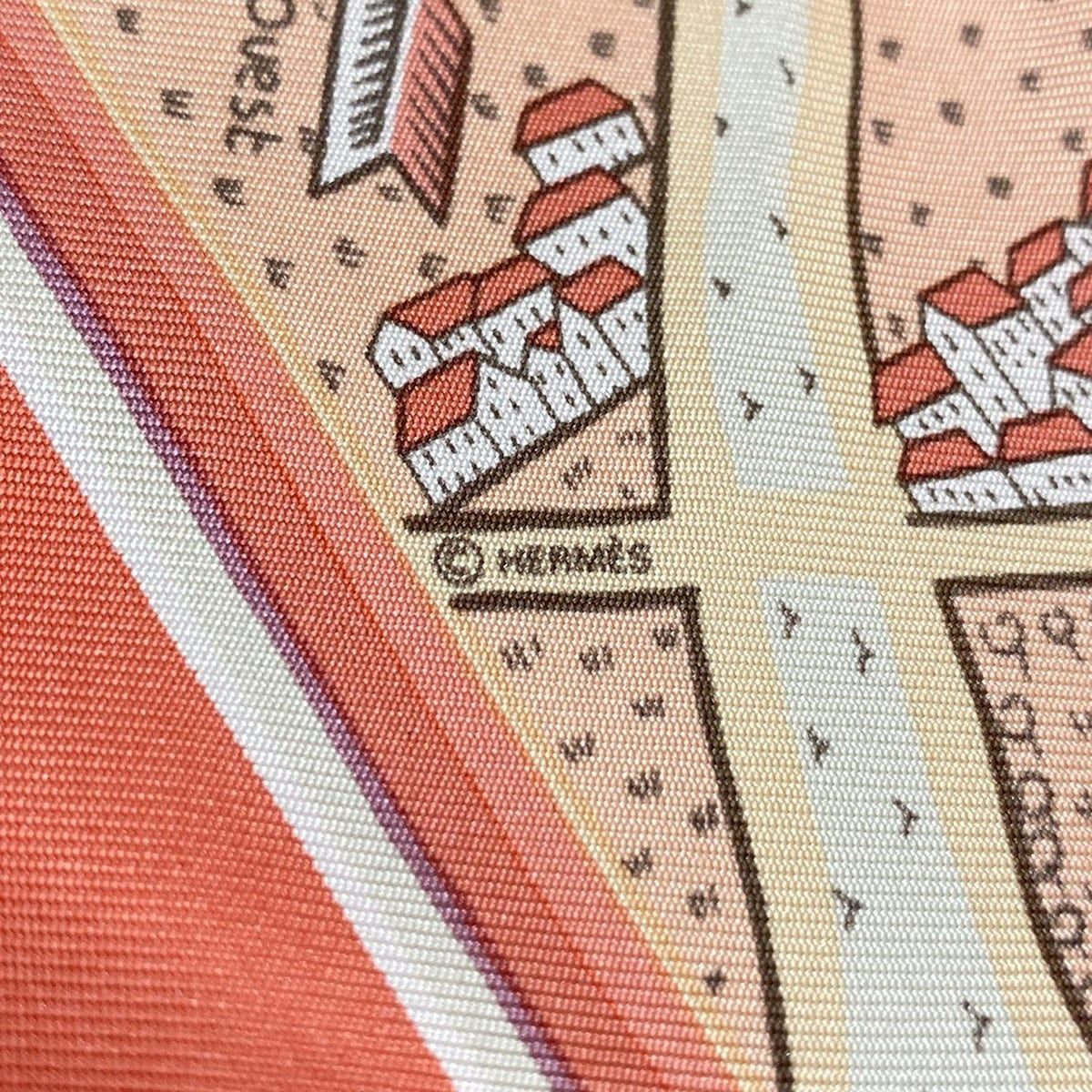 HERMESPARIS　エルメス　スカーフ　パリ　ピンク　新品 HERMES - HERMES カレ70 エクスリブリス パリジェンヌ エルメス