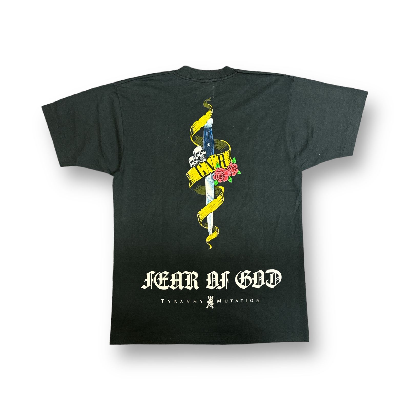 FEAR OF GOD GR8限定 Guns N' Roses Vintage Rock TEE ヴィンテージロックTシャツ グレイト限定  ガンズアンドローゼス フィアオブゴッド ブラック 68013A6 - メルカリ