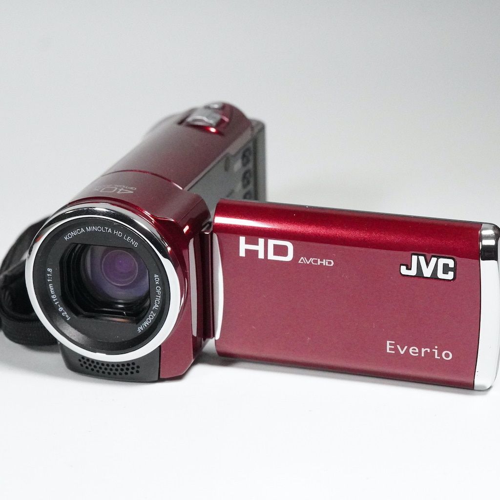 JVC Victor Everio GZ-HM460-R レッド 動作確認済 JVC Victor Everio GZ-HM460-R レッド 動作OK 1週間保証 /1132