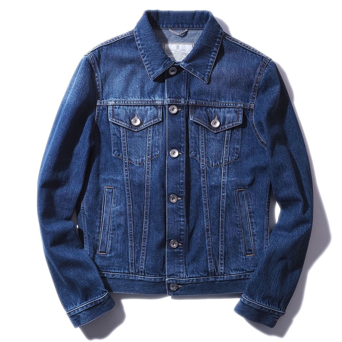 ブルネロクチネリ デニムジャケット BRUNELLO CUCINELLI M074P6898 