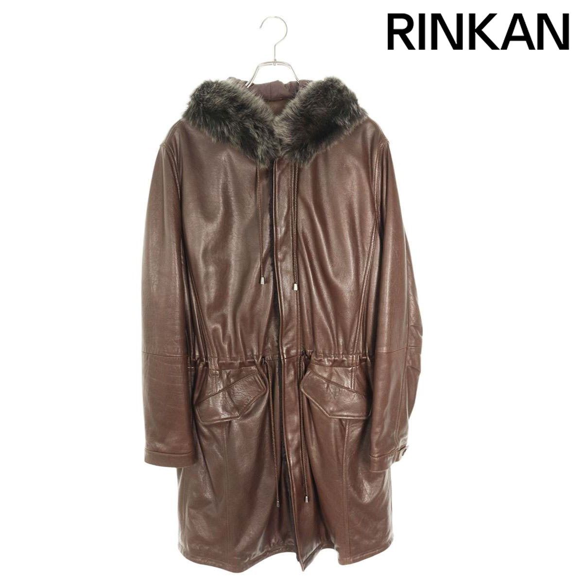 値下げしました、。 Giorgio Armani モッズコート ファー付き Giorgio Armani モッズコート ファー付き