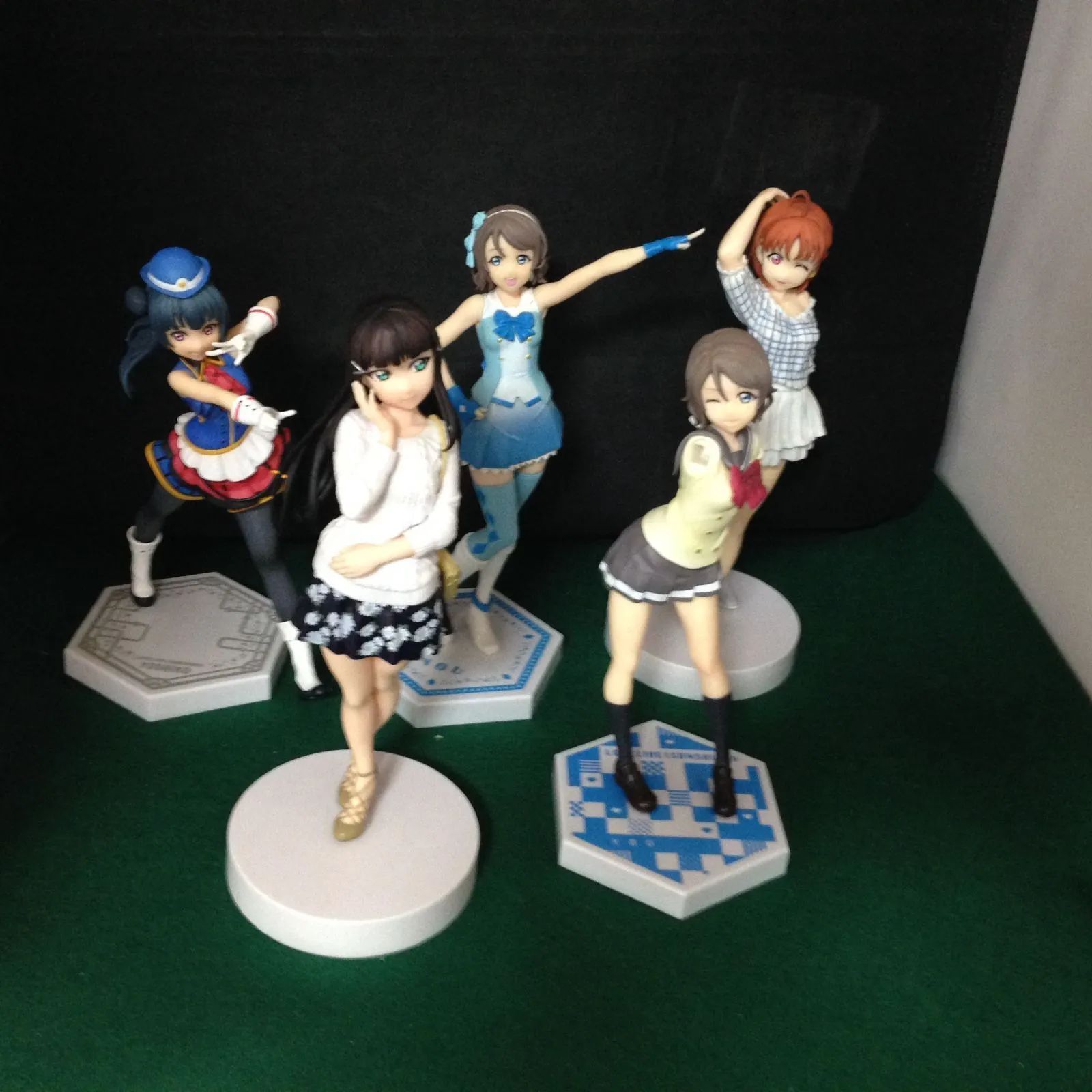4022 ラブライブ サンシャイン フィギュア 15体まとめ売り【ジャンク 
