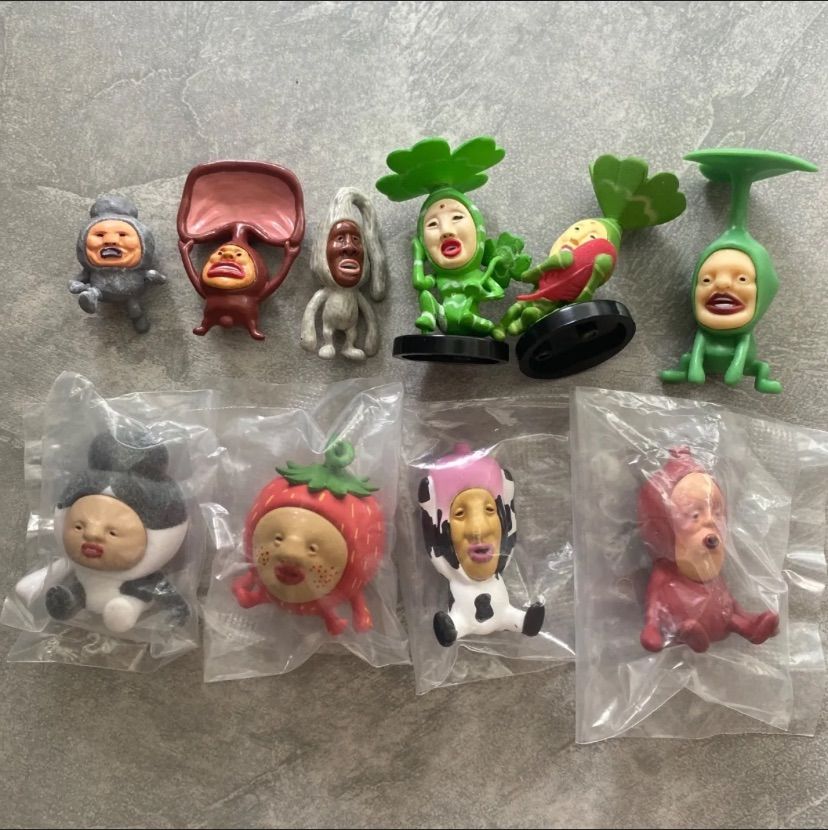 ♯Gti10FO ネイチャーMONO トカゲヤモリストラップマグネット16種