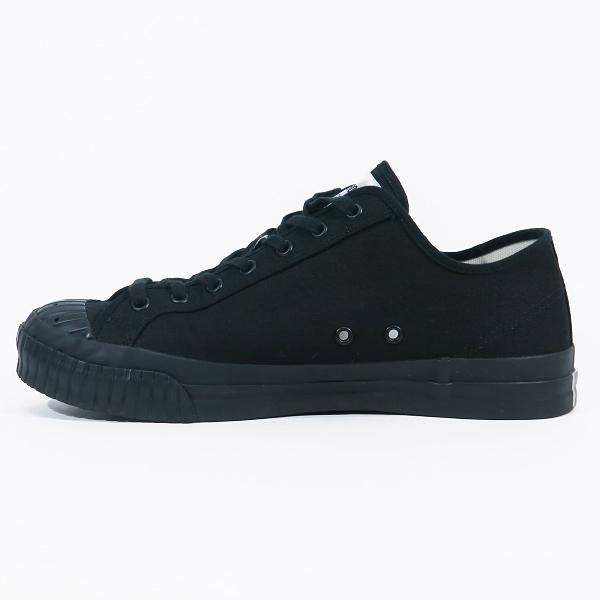 NEIGHBORHOOD ネイバーフッド 23AW NHXMOONSTAR.GR LOW SNEAKER 232MSMUN-FW01 ムーンスター ローカット スニーカー ブラック シューズ