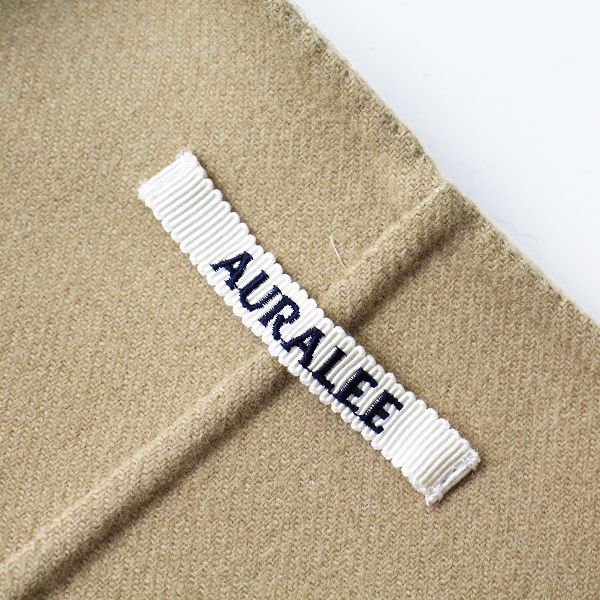 美品 2020AW AURALEE オーラリー SUPER FINE MELTON スーパーファイン 