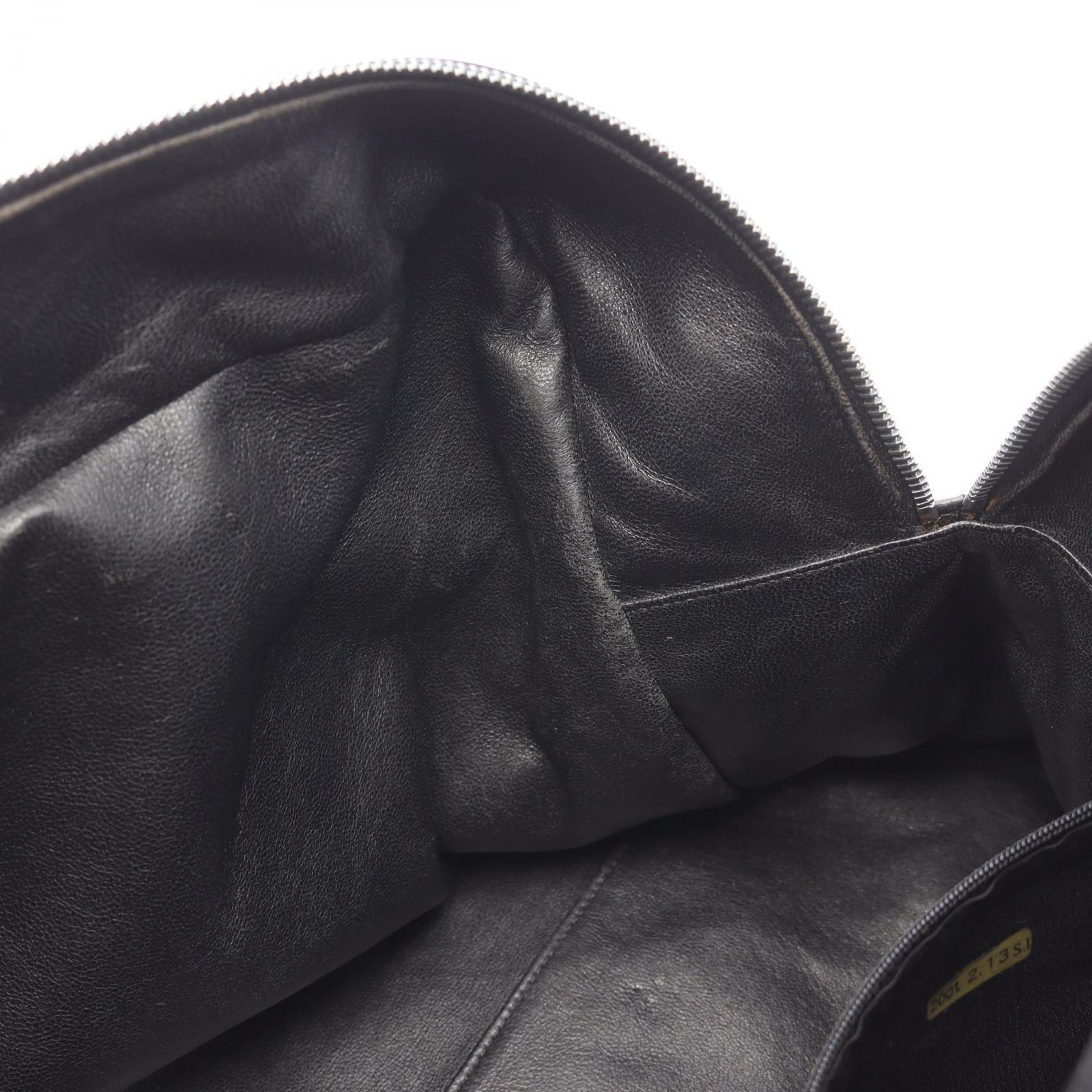 シャネル CHANEL ボストンバッグ マトラッセ ブラック カーフ