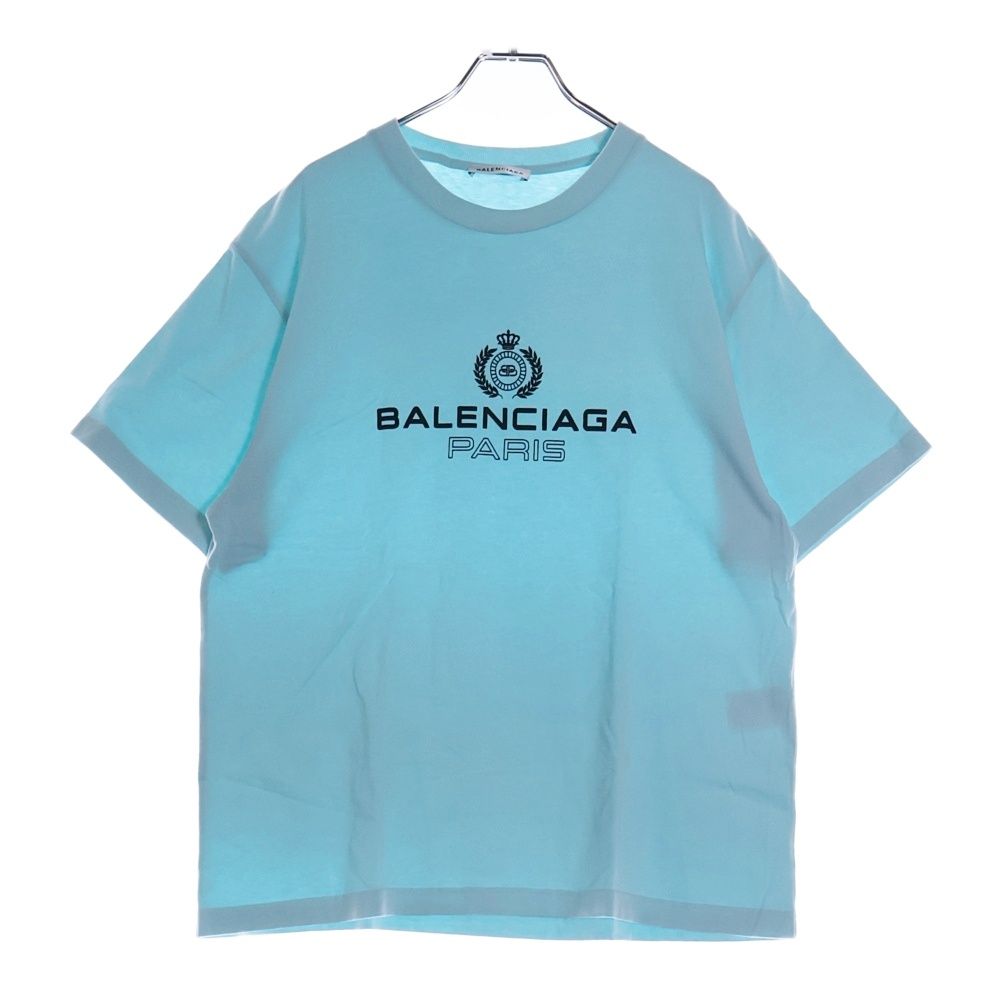 BALENCIAGA (バレンシアガ) パリスロゴプリント半袖Tシャツ