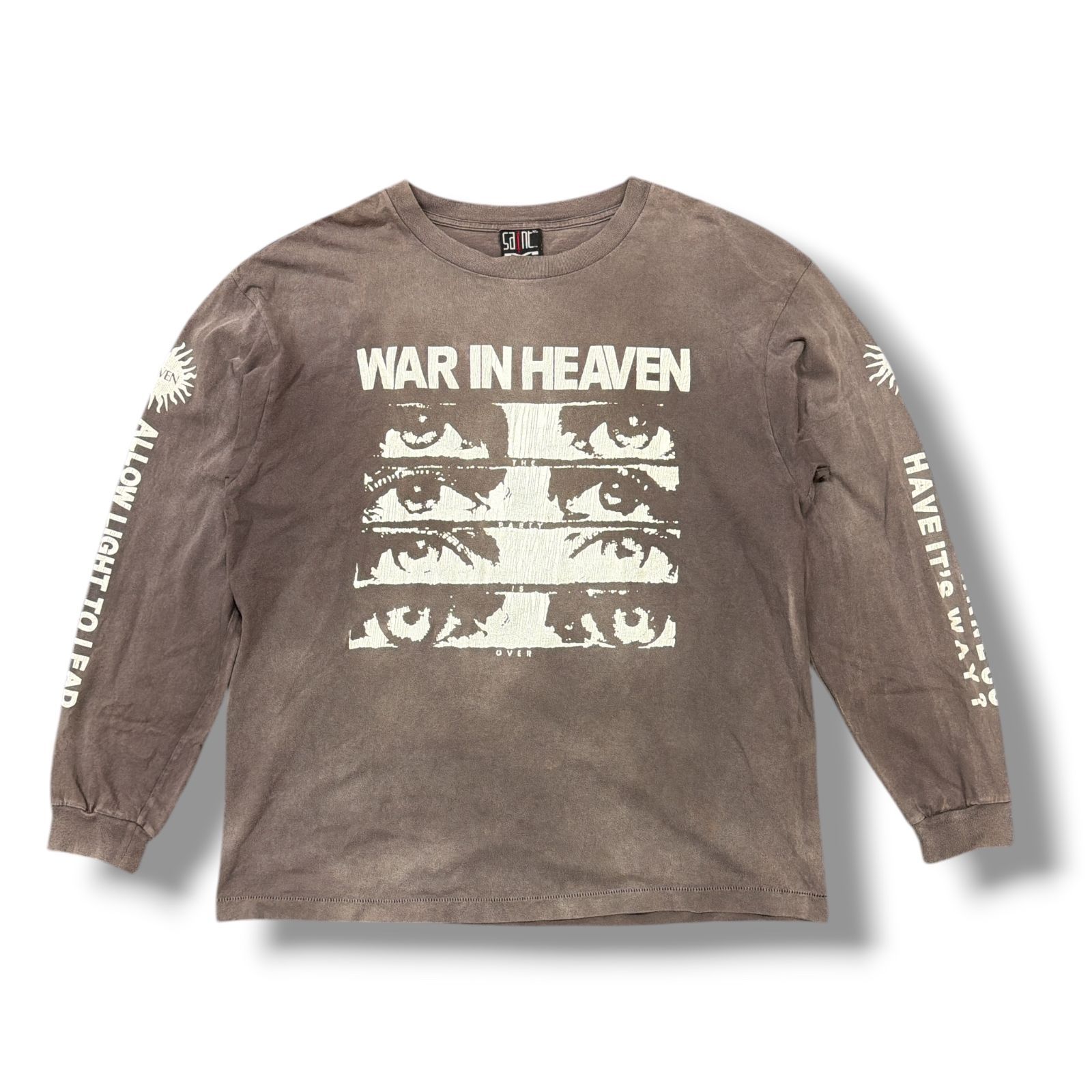 参考上代30800円 SAINT MICHAEL 21AW LS TEE_EYES W.I.H 長袖Tシャツ