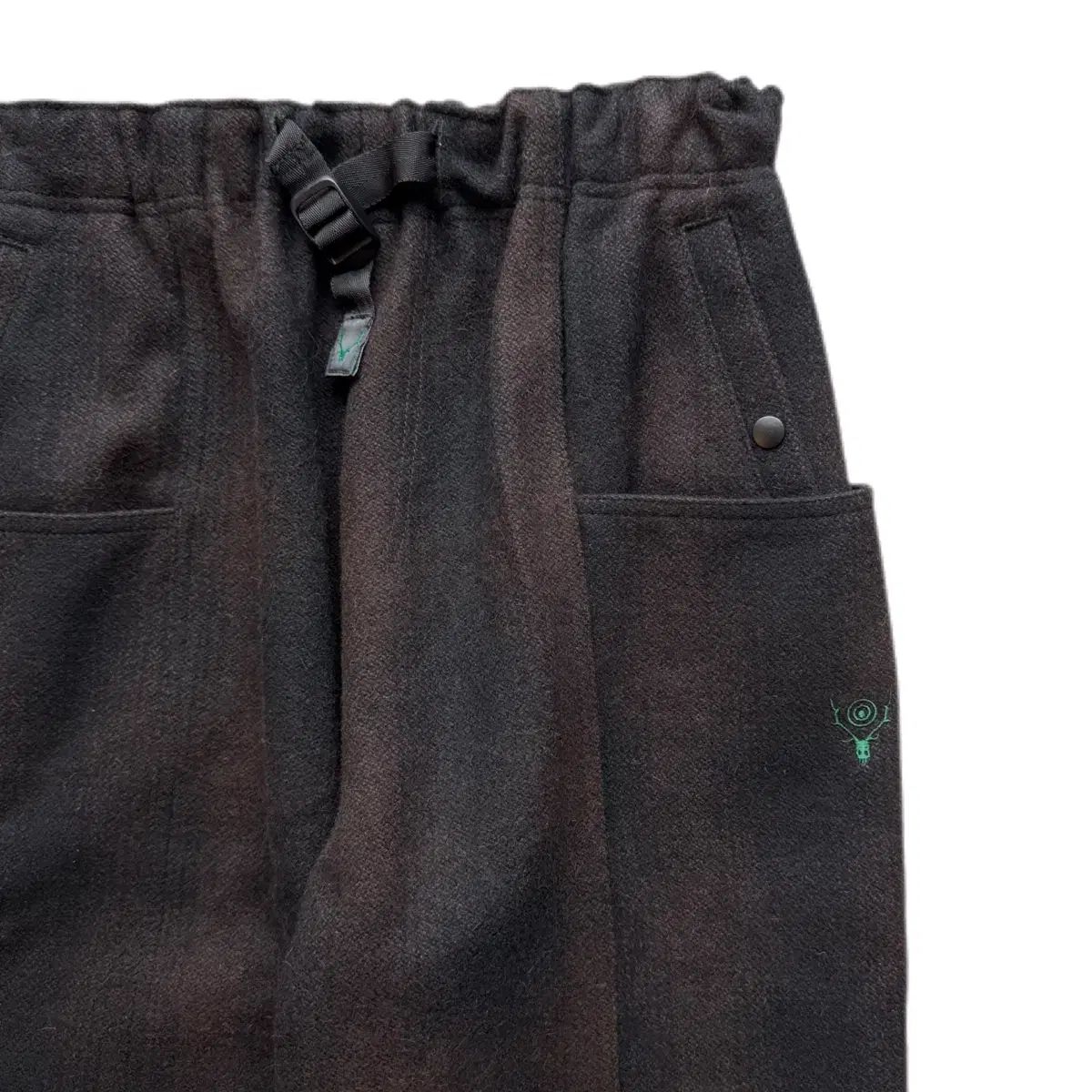  SOUTH 2 WEST 8 サウス2 ウエスト8 ベルト付き オンブレ ウールパンツ S - 35 in チノパン パンツ