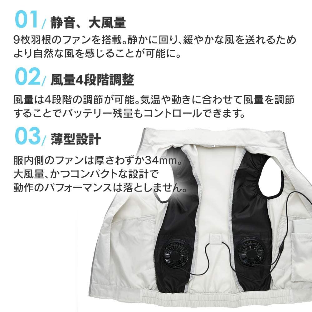  アイリスオーヤマ クールウェア 熱中症対策 ベスト セット品 LL グレー CBS 1 H Free Size ベストセット その他 避難用具