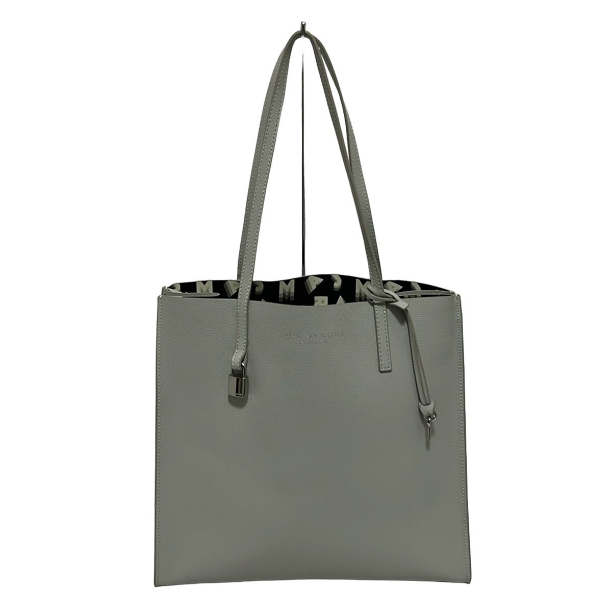 MARC JACOBS マークジェイコブス トートバッグ - ライトグレー レザー
