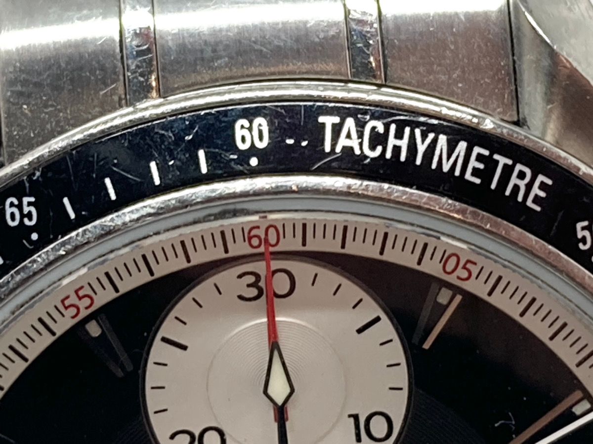 OMEGA クロノグラフ ブラックダイヤル オメガ（OMEGA）クロノグラフを