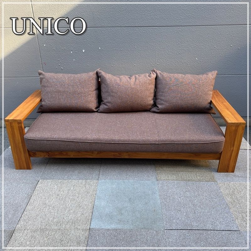 unico BREATHシリーズ3人掛けソファ