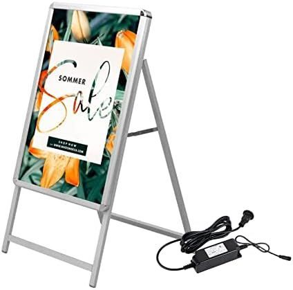 グリップ式LEDスタンド看板 W640*H1225 A1サイズ 片面 ALP-A1S