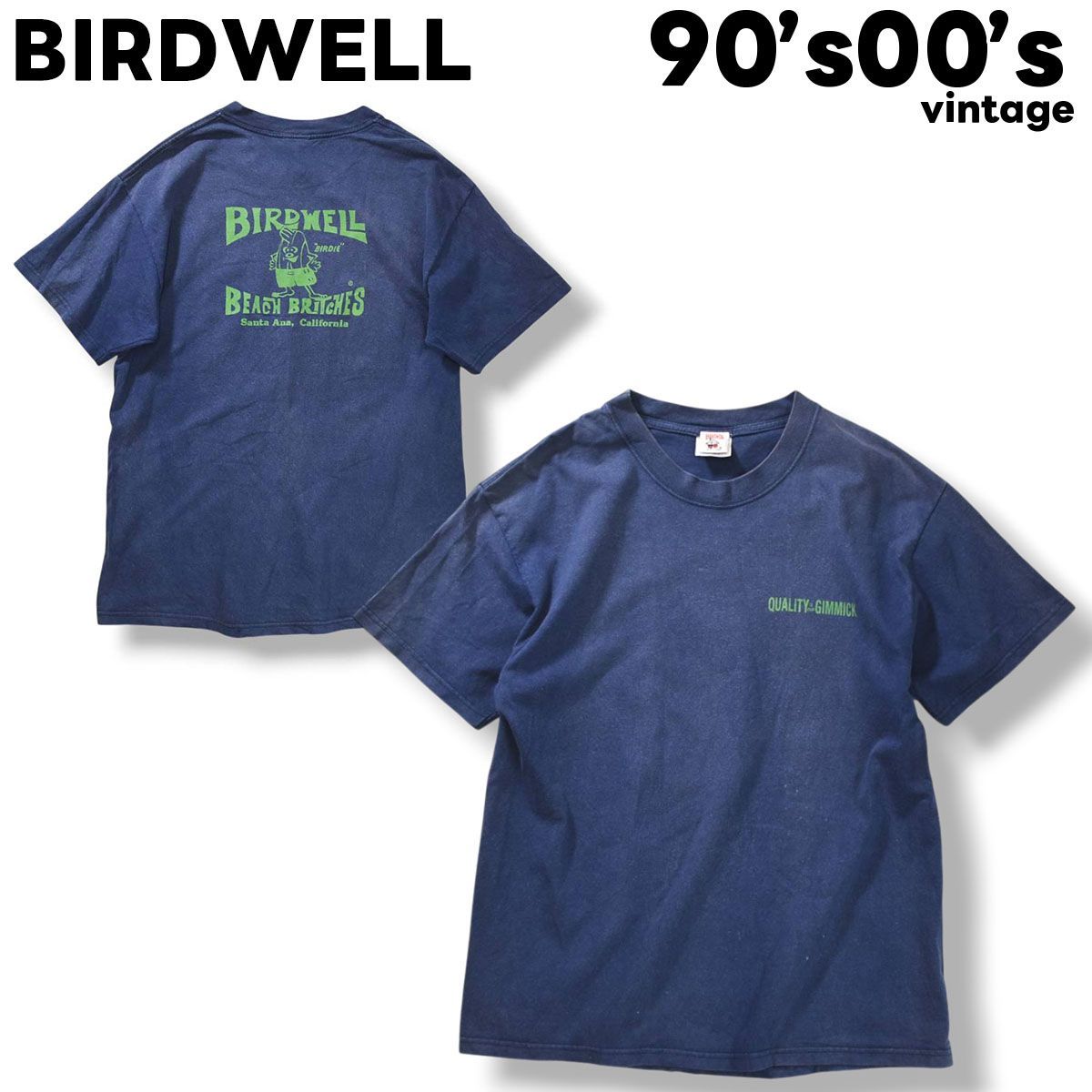 90s 00s ヴィンテージ バードウェル BIRDWELL ビーチ ブリッチーズ 
