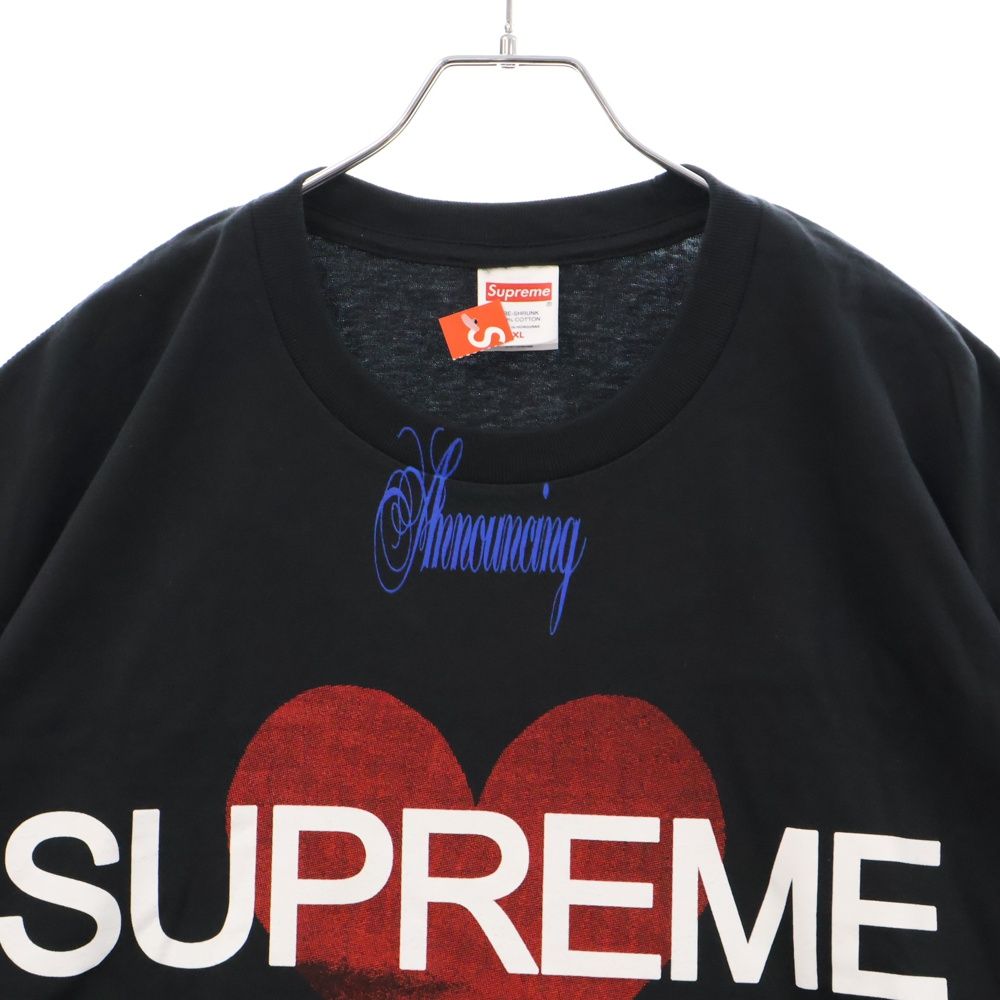 SUPREME (シュプリーム) 25SS Announcing Tee アナウシング フロント