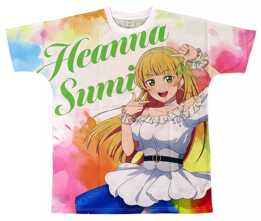 イキヅライブ！　調布のりこ　フルグラフィックTシャツ イキヅライブ ラブライブ フルグラフィックTシャツ 調布のりこ