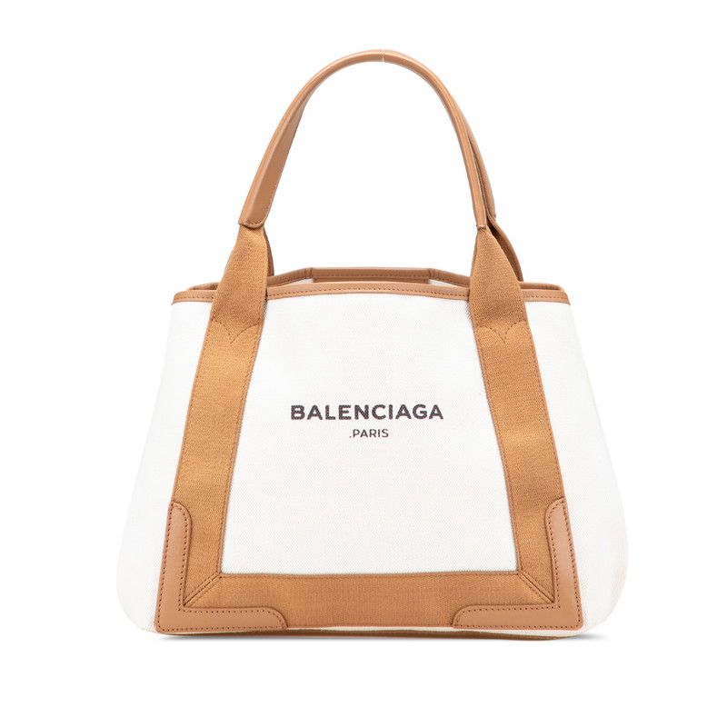 BALENCIAGA トートバッグ ホワイト イエロー BALENCIAGA トートバッグ ホワイト/ブラウン BALENCIAGA