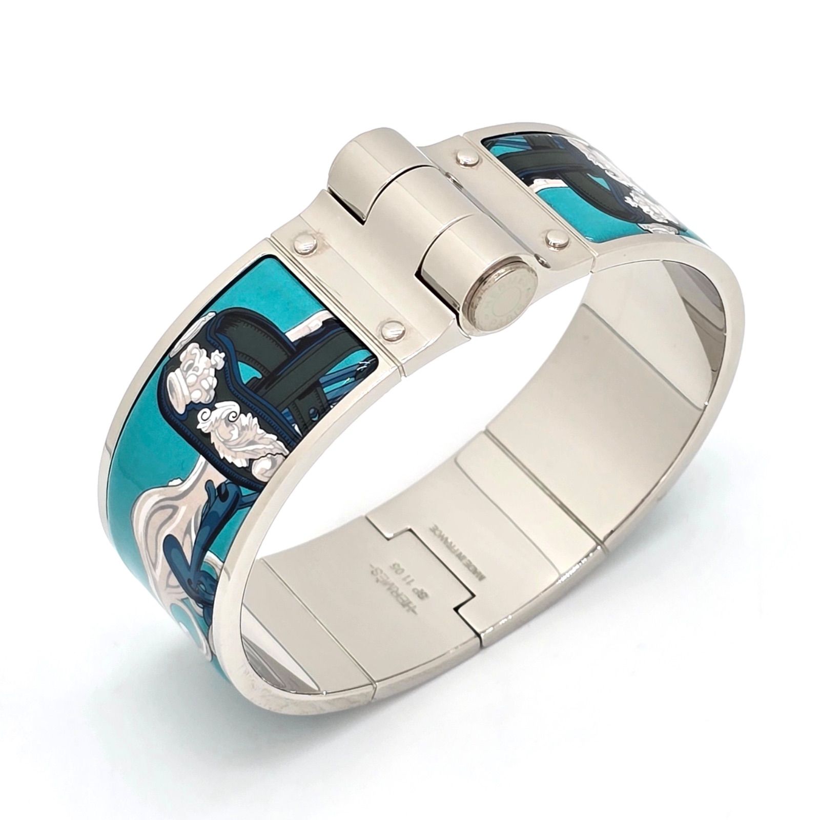 HERMES(エルメス) シャルニエール バングル ブレスレット ゴールド