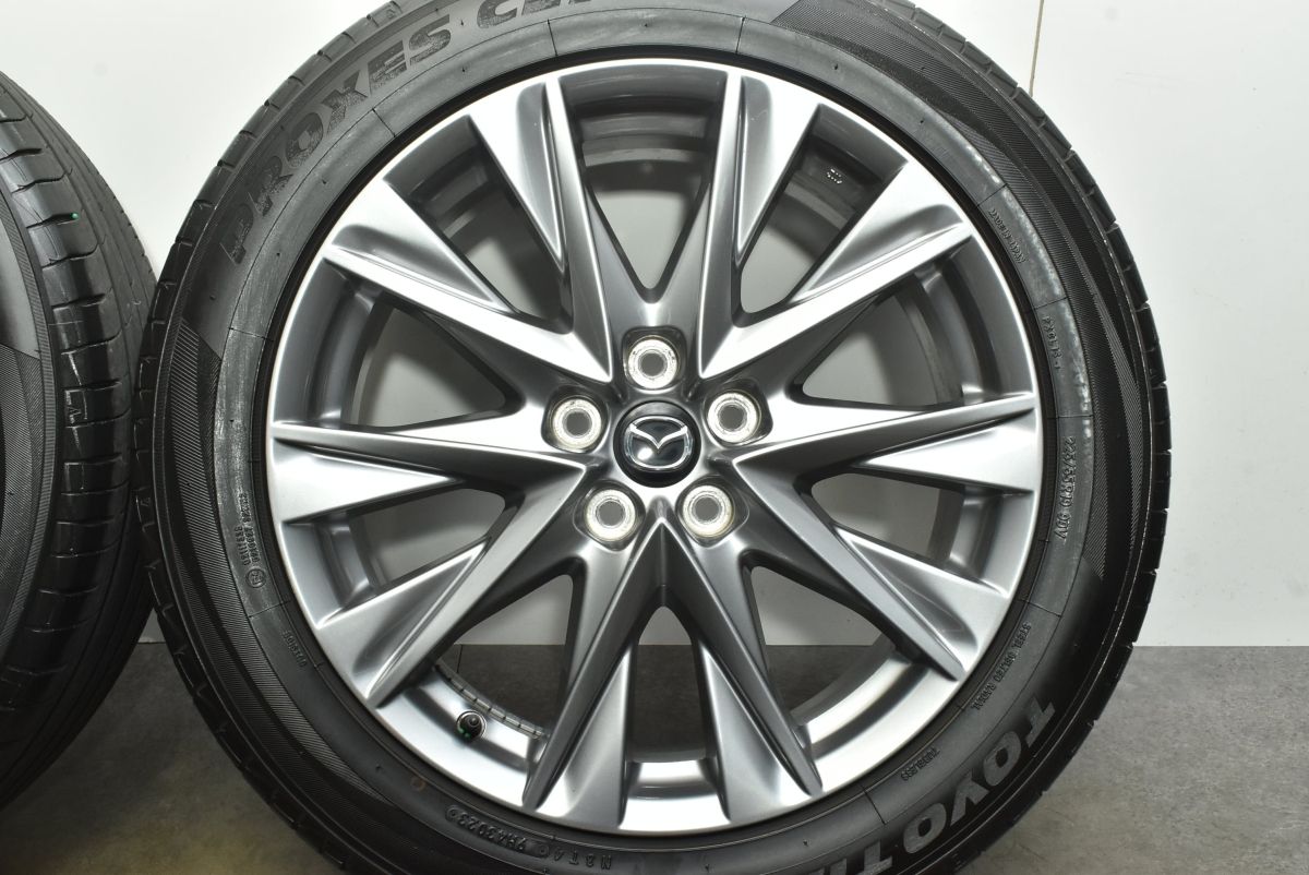 良好品】マツダ CX-8 Lパッケージ 純正 19in 7J+45 PCD114.3 トーヨー