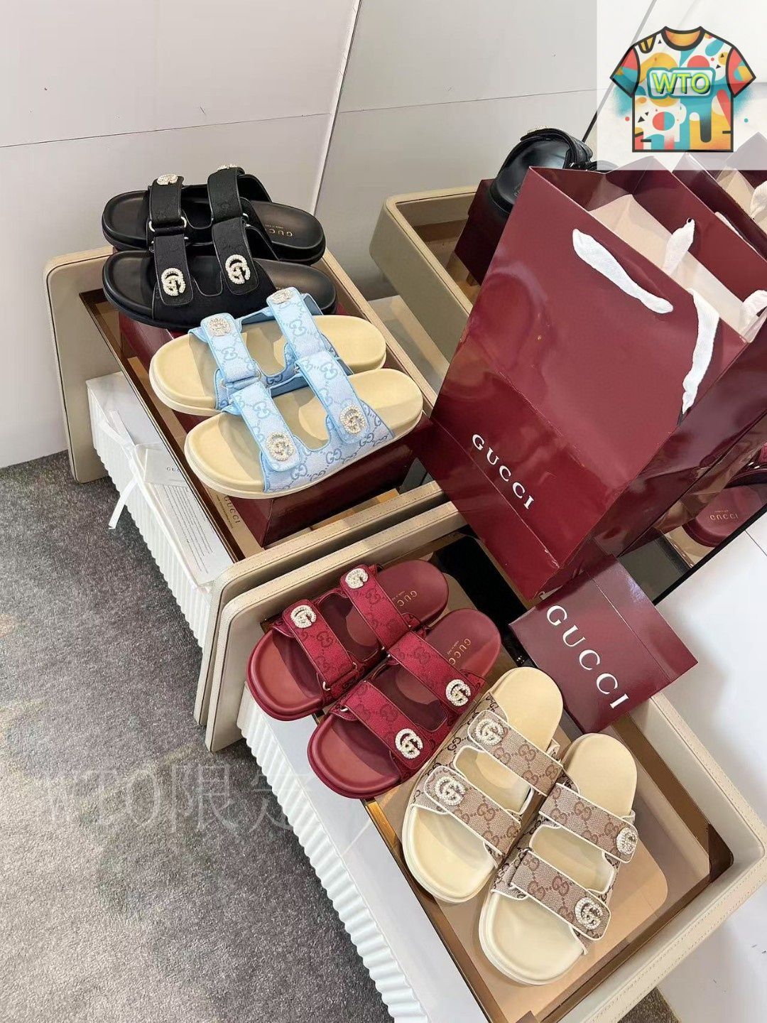 大幅値下げ！早い者勝ち！お渡し前磨きます！GUCCI GGロゴデザインスリッパ 大幅値下げ！早い者勝ち！お渡し前磨きます！GUCCI GGロゴ