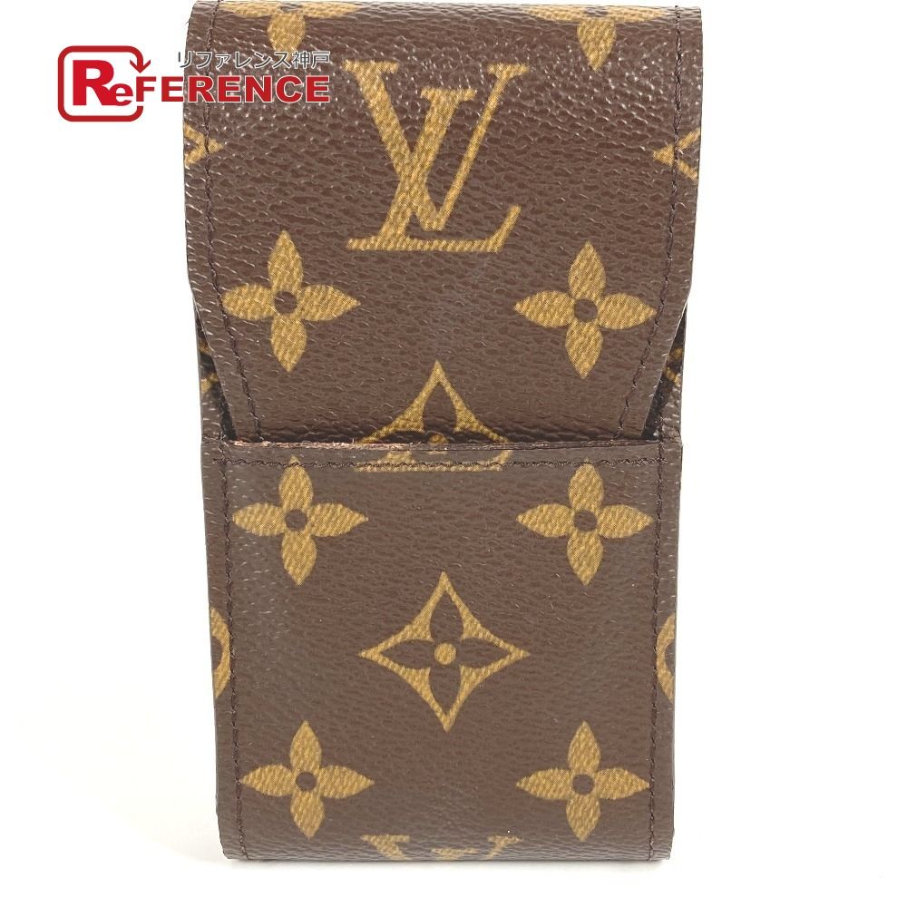 LOUIS VUITTON ルイヴィトン シガレットケース エテュイ シガレット M63024 モノグラムキャンバス ブラウン