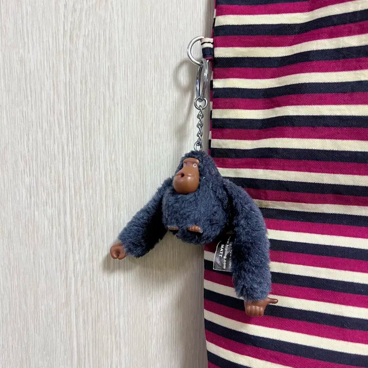 キプリング ストライプ トートバッグ DECORATOM_COM_BR