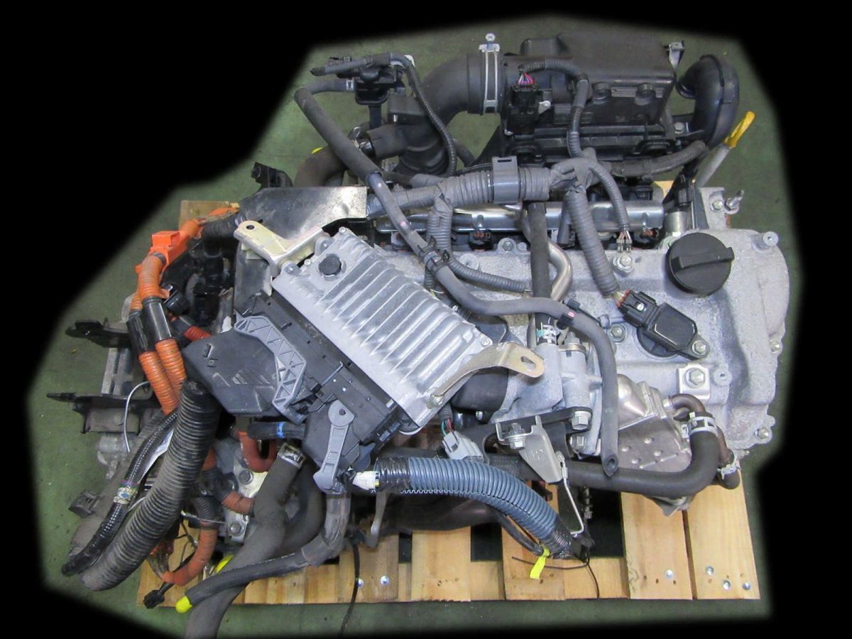 トヨタ 10 NHP10 アクア 前期 純正 エンジン CVT トランスミッション 1NZFXE 1NZ-FXE