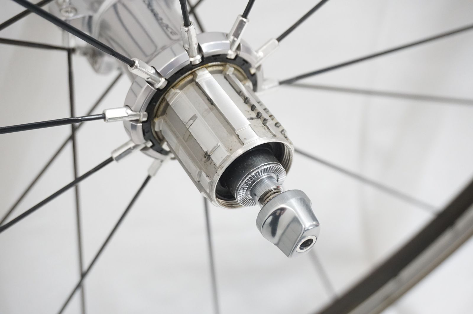 「OH済＆程度良好」Dura−ace Wh-7801SL チューブレスホイール OH済＆程度良好」Dura−ace Wh-7801SL チューブレスホイール
