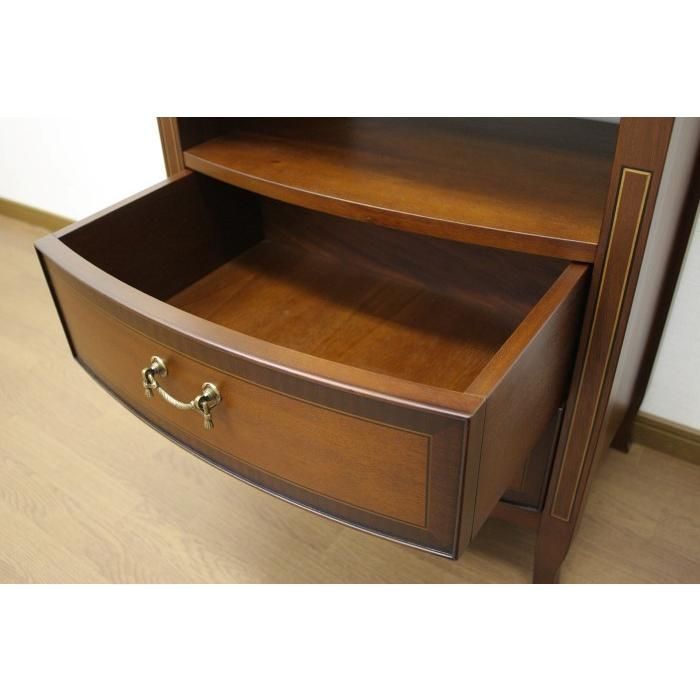 オープンチェスト 60cm幅 象嵌 東海家具 ベネチア 779584